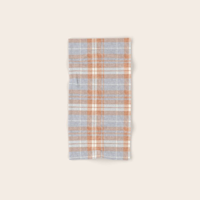 fall plaid - warm neutrals Bath Towel Gallery Image 1