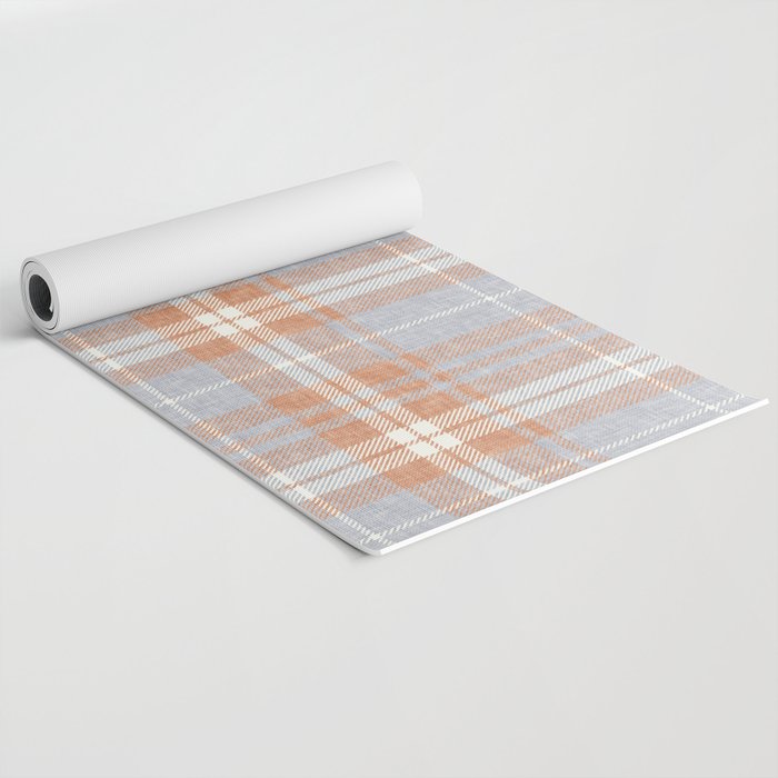 fall plaid - warm neutrals Yoga Mat Gallery Image 2
