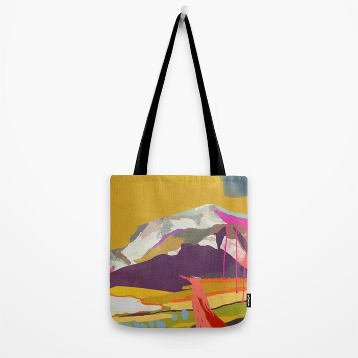 landscape abstract Tote Bag Gallery Image 2