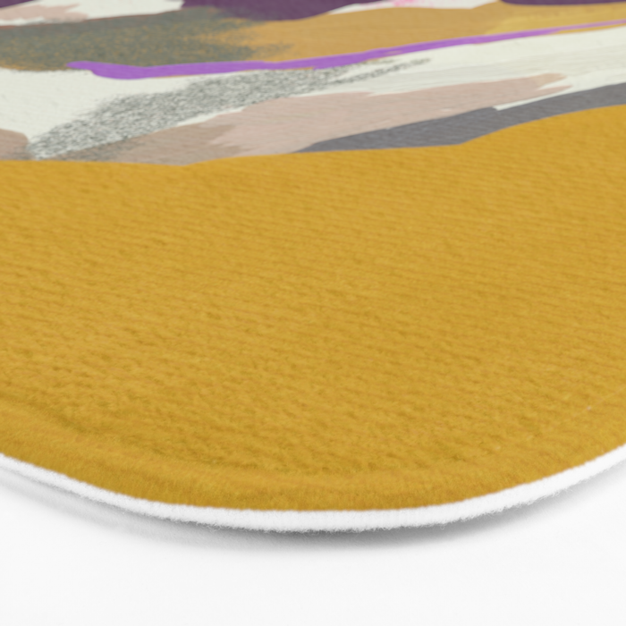 landscape abstract Bath Mat Gallery Image 3