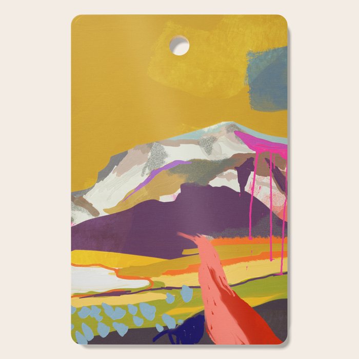 landscape abstract Cutting Board Gallery Image 1