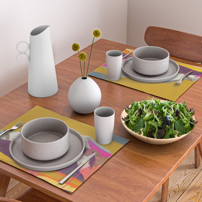 landscape abstract Placemat Gallery Image 2