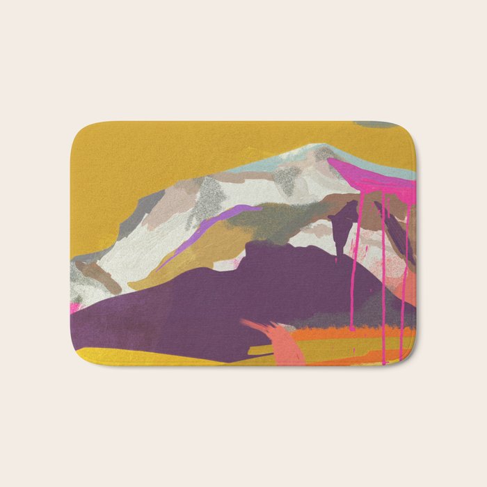 landscape abstract Bath Mat Gallery Image 1