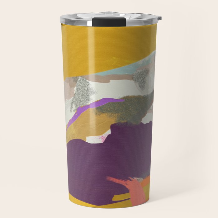 landscape abstract Travel Mug Gallery Image 1