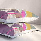 landscape abstract Pillow Sham Gallery Image 3