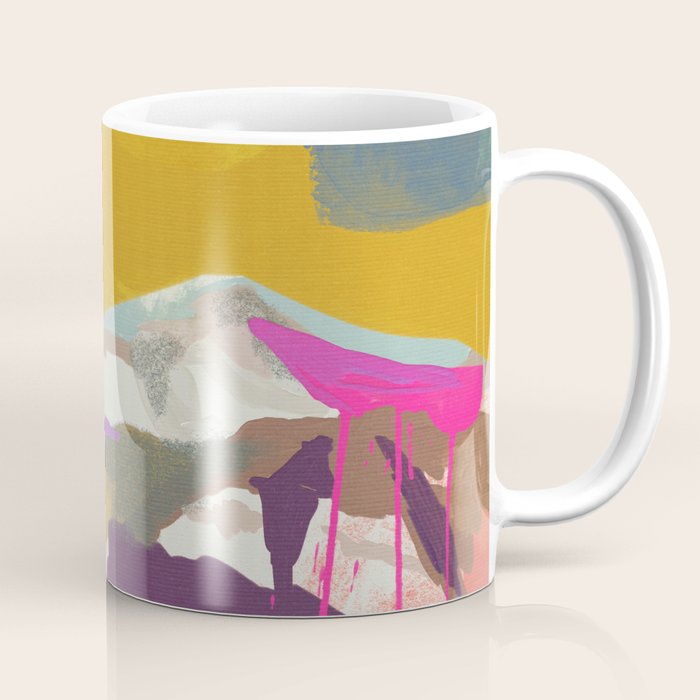 landscape abstract Coffee Mug Gallery Image 1