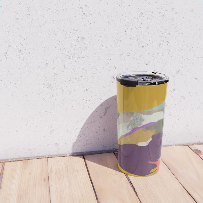 landscape abstract Travel Mug Gallery Image 4