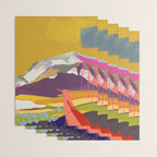 landscape abstract Wrapping Paper Gallery Image 3