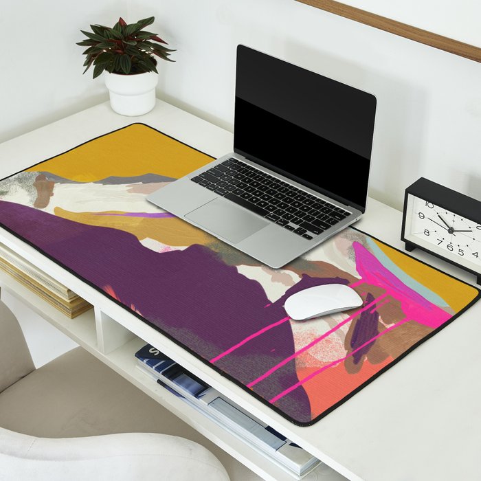 landscape abstract Desk Mat Gallery Image 2