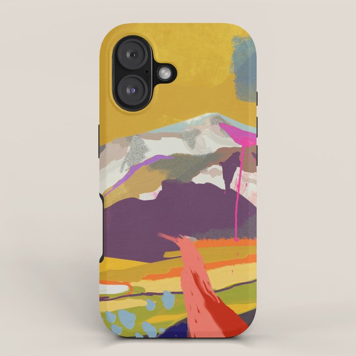 landscape abstract iPhone Case Gallery Image 1