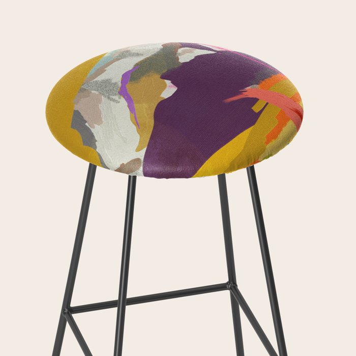 landscape abstract Stool Gallery Image 2