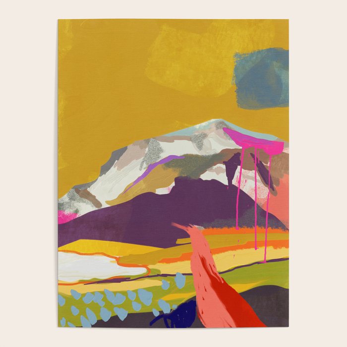 landscape abstract Poster Gallery Image 4