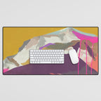 landscape abstract Desk Mat Gallery Image 1