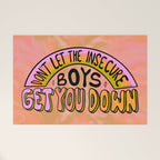 Don't Let the Insecure Boys Get You Down Welcome Mat Gallery Image 1