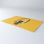 I Love Huge Headphone Rug Gallery Image 3
