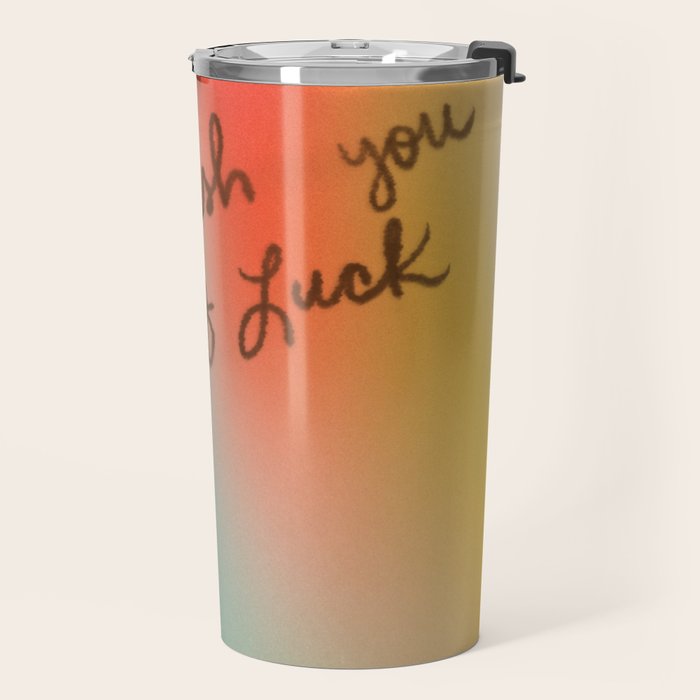 Lots of Luck Travel Mug Gallery Image 2