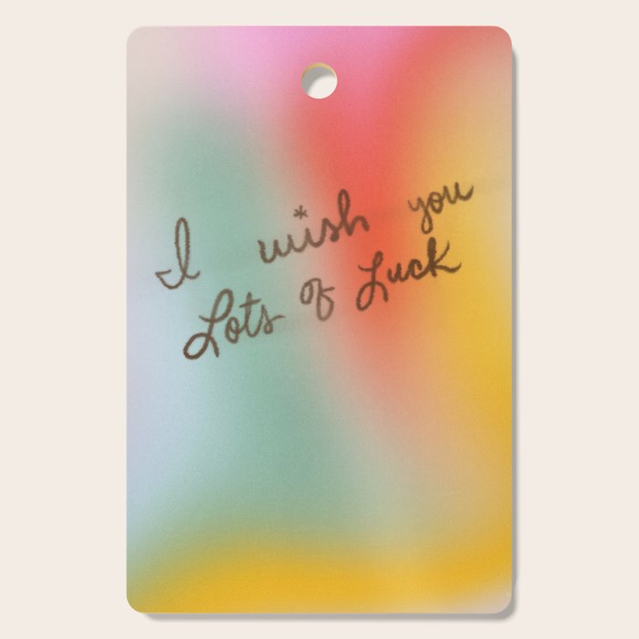 Lots of Luck Cutting Board Gallery Image 1