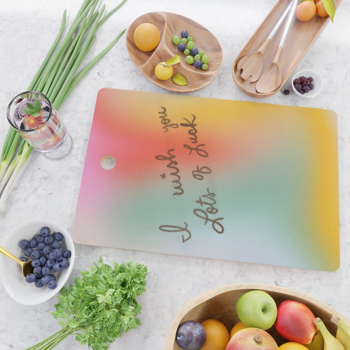 Lots of Luck Cutting Board Gallery Image 2