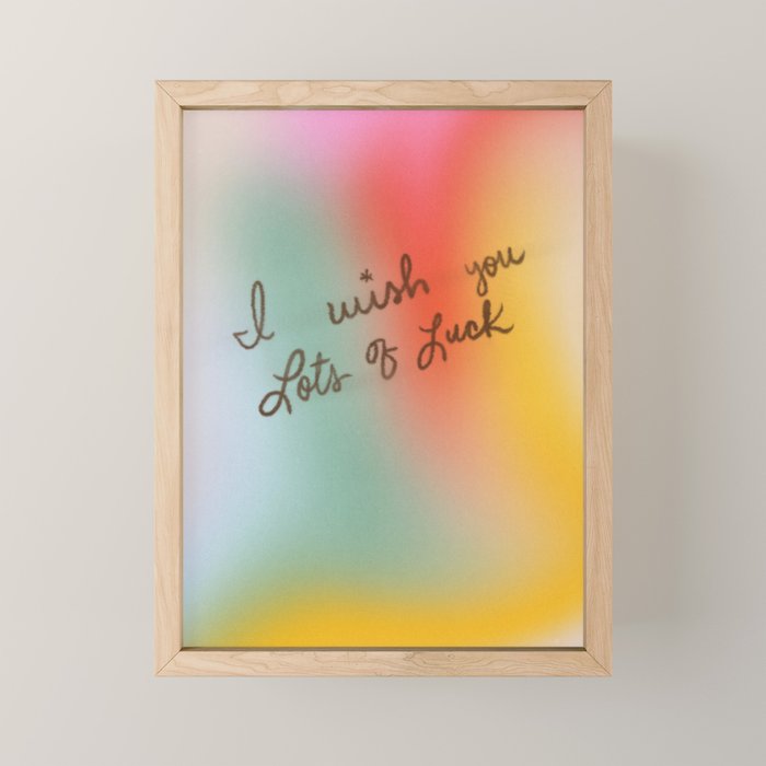 Lots of Luck Mini Art Print Gallery Image 1