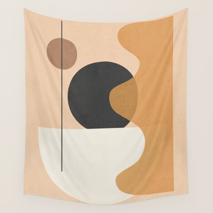 Abstract Art / Shapes 22 Wall Tapestry Gallery Image 4