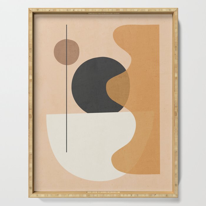 Abstract Art / Shapes 22 Serving Tray Gallery Image 1