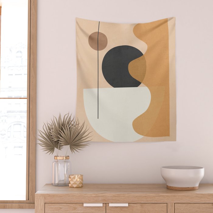 Abstract Art / Shapes 22 Wall Tapestry Gallery Image 2