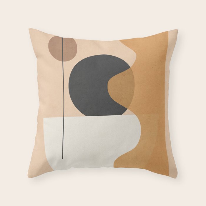 Abstract Art / Shapes 22 Throw Pillow Gallery Image 6
