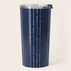 Lines #5 (Navy) Travel Mug Gallery Image 2