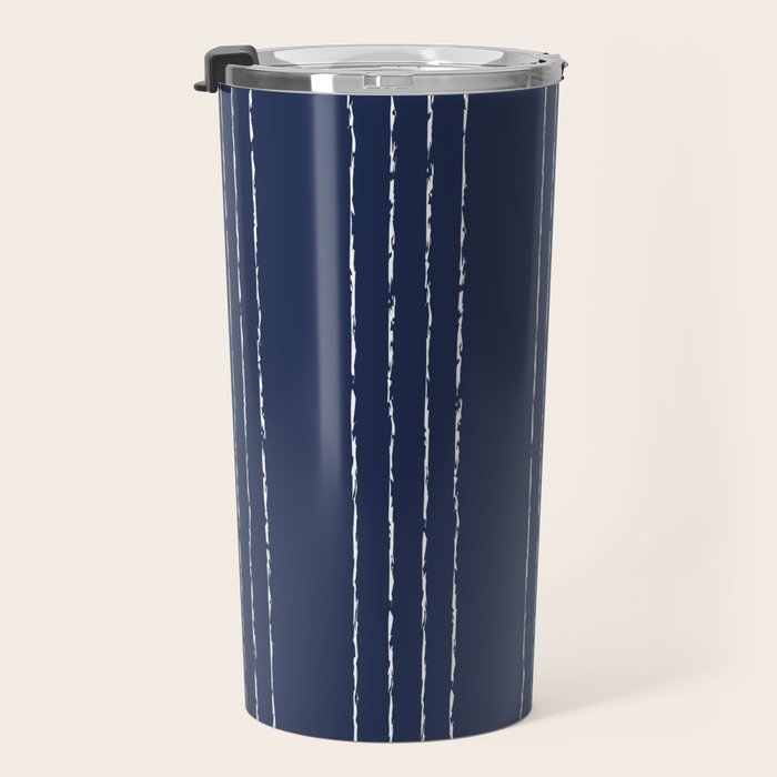 Lines #5 (Navy) Travel Mug Gallery Image 3