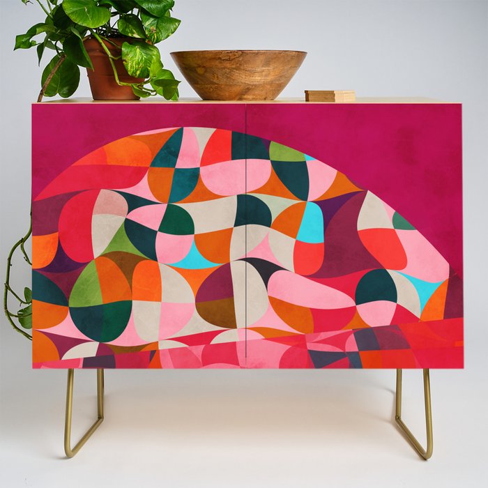 shapes abstract Credenza Gallery Image 1