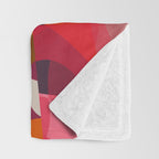 shapes abstract Throw Blanket Gallery Image 3
