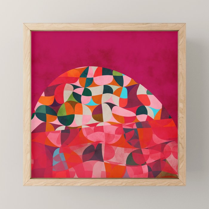 shapes abstract Mini Art Print Gallery Image 1