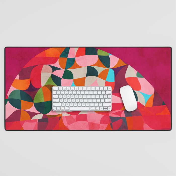 shapes abstract Desk Mat Gallery Image 1