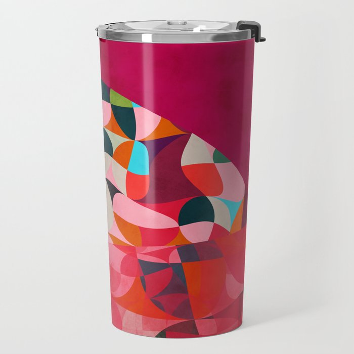 shapes abstract Travel Mug Gallery Image 2