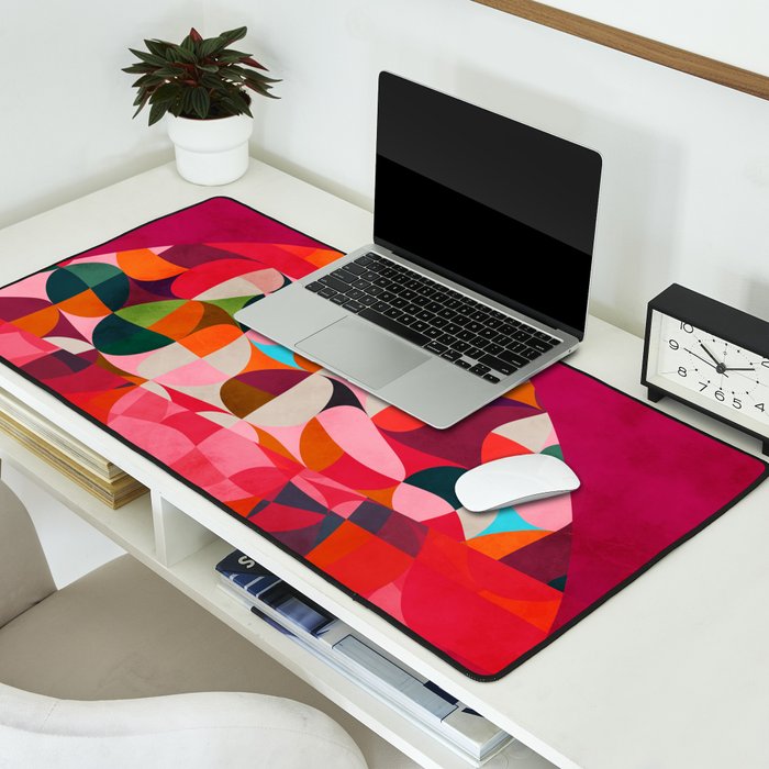 shapes abstract Desk Mat Gallery Image 2
