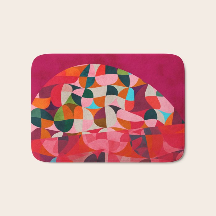shapes abstract Bath Mat Gallery Image 1