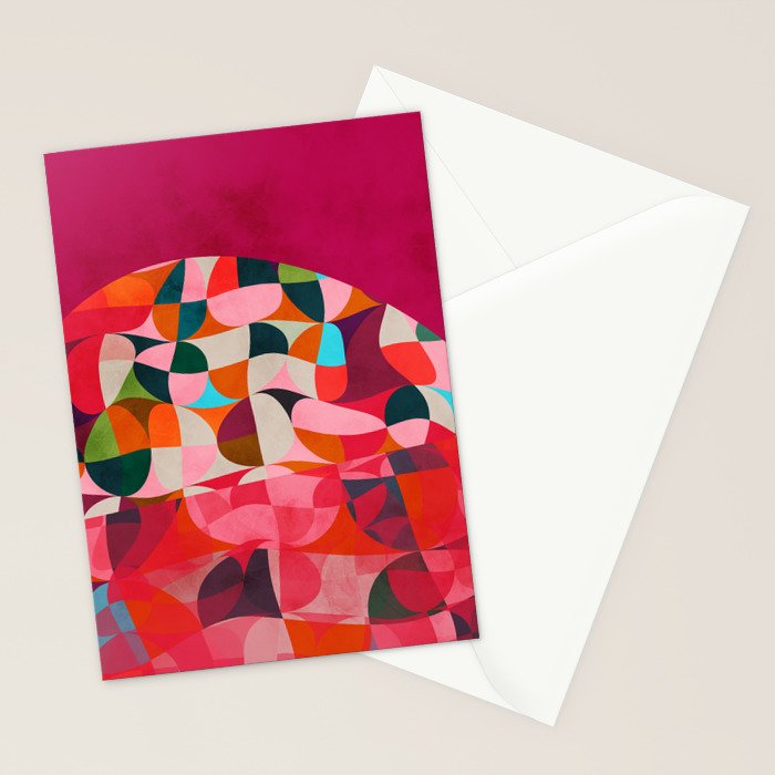 shapes abstract Stationery Card Gallery Image 2