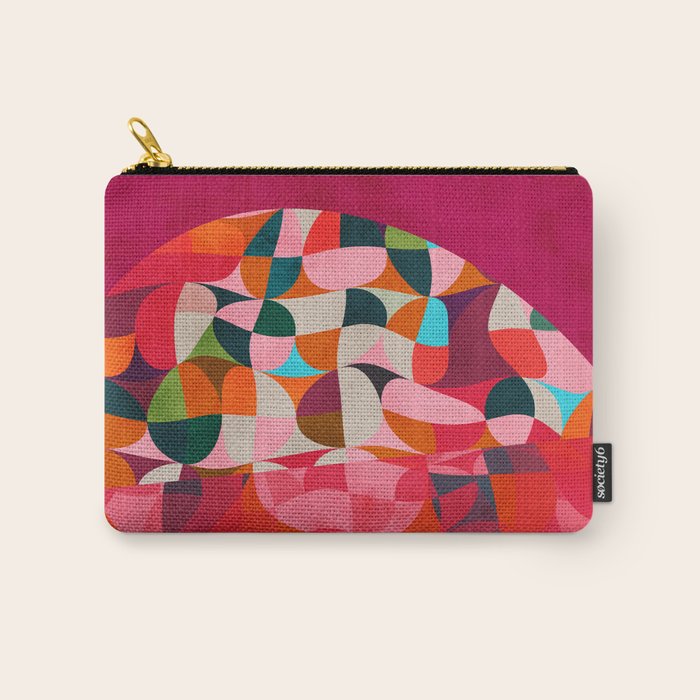 shapes abstract Carry All Pouch Gallery Image 1