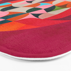 shapes abstract Bath Mat Gallery Image 3