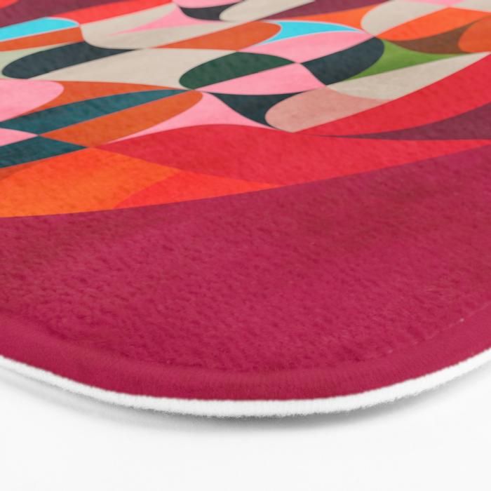 shapes abstract Bath Mat Gallery Image 3