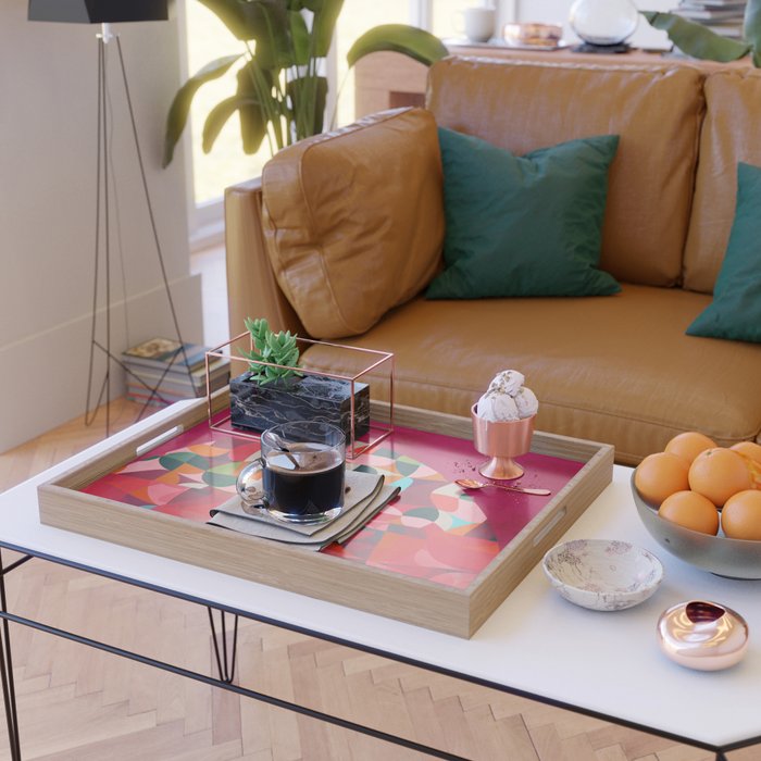 shapes abstract Serving Tray Gallery Image 2