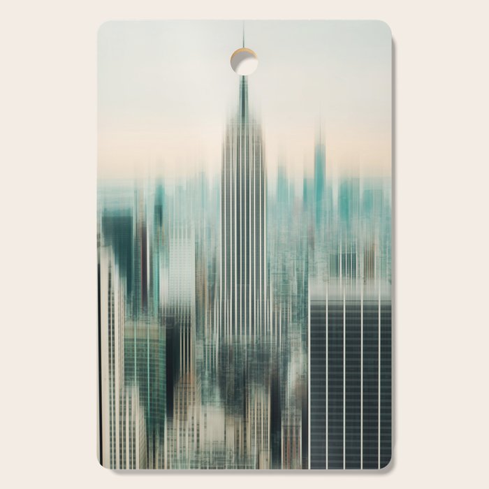 Abstract Empire - New York Photography Cutting Board Gallery Image 1