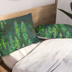 Claude Monet Impressionist Landscape Oil Painting Waterlilies Pillow Sham Gallery Image 2