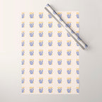 Le Champagne French Wrapping Paper Gallery Image 1