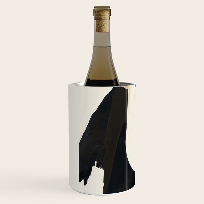 Horse in Black and White Wine Chiller Gallery Image 2