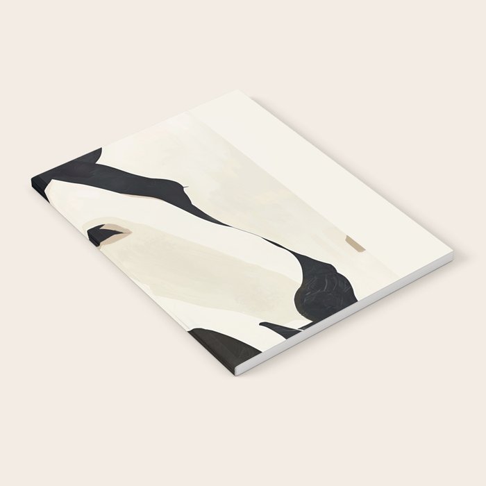 Horse in Black and White Notebook Gallery Image 2