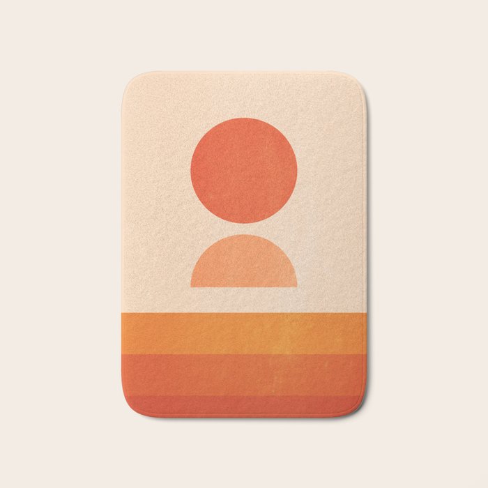 Sun Waves Bath Mat Gallery Image 1