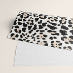 Snow Leopard Faux Wrapping Paper Gallery Image 2