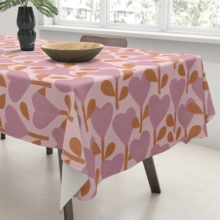 Heart Garden #1 Tablecloth Gallery Image 3