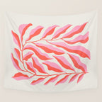 Ferns: Peach Matisse Edition Wall Tapestry Gallery Image 4